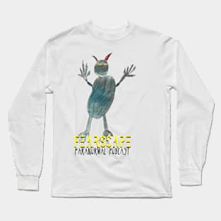 Nice Monster - Drawing by Scooter Long Sleeve T-Shirt